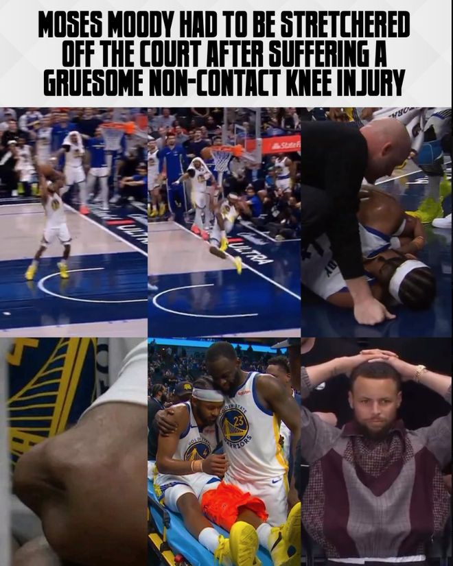 摩西-穆迪复出后遭遇致命左膝重伤